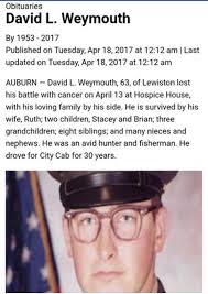 David Leland Weymouth (1953-2017)