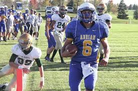 Section 3A football: Rogers leads Adrian to section finals