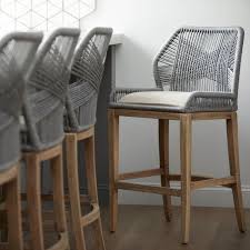 Rattan counter & bar stools : Loom Barstool Bar Stool Furniture Bar Stools Kitchen Island Woven Bar Stools