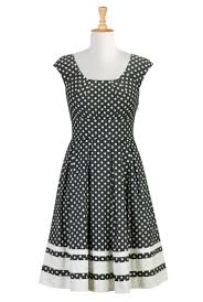 Polka Dot Cotton Dresses Retro Ladylike Dresses Shop Women S Designer Dresses Strapless Dresses Buy Straple Vestidos Glamourosos Vestidos Vestido Listrado