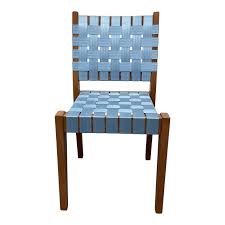 Dine like a king with these stylish, comfortable & upholstered stackable side chair at alibaba.com. New Peter Danko Ashton Side Chair In Chestnut Cornflower Blue Design Plus Gallery