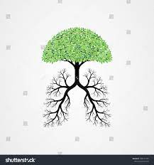 Tree Vector Illustration Roots Shaped Like Stock Vector Royalty Free 1580161963 Vector Illustration Illustration Stock Vector