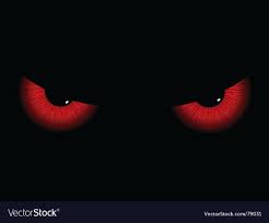 Evil eyes Royalty Free Vector Image - VectorStock