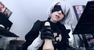 Lana Rain - NieR Automata - 2B POV Footjob