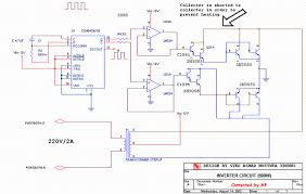 12v To 110v 220v 500w Inverter Circuit Diagram Circuit Power Inverters