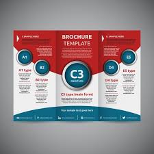 Free Trifold Brochure Template Svg Dxf Eps Png Cut Files Background Design Resource