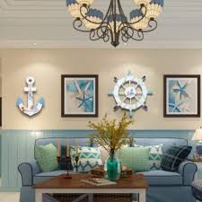 How to decorate your bedroom with a beach theme in 2019. Home Decor 1 Meching 2 Pack 11 Nautical Beach Wooden Ship Wheel And Wood Anchor With Rope Nautical Boat Steering Rudder Wall Decor Door Hanging Ornament Beach Theme Home Decoration Home