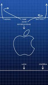 Tap And Get The Free App Lockscreens Art Creative Minimalism Apple Logo Brand Grid Hd Ip Papel De Parede Apple Papeis De Parede Papeis De Parede Para Iphone