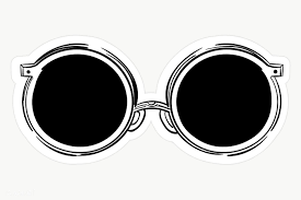 Black Round Vintage Sunglasses Transparent Png Premium Image By Rawpixel Com Sasi Round Sunglasses Vintage Sunglasses Vintage Black And White Stickers