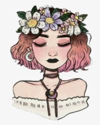 Improve your drawing skills or become a master at coloring by playing these drawing related games play drawing games at y8.com. Tumblr Kawaii Girl Tumblrgirl Aesthetic Drawings Of Girls Hd Png Download Kindpng
