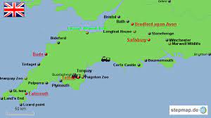 Cornwall is a duchy in the south west of the united kingdom. Stepmap Reise Durch Sudengland Cornwall Landkarte Fur Deutschland