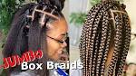 Endearing Jumbo Box Braids to Look Amazing - The UnderCut