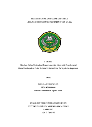 Asbabun nuzul quran surah luqman ayat 13 14 brainly co id. Nilai Nilai Pendidikan Akhlak Dalam Al Qur An Surat Luqman Ayat 18 19 Raden Intan Repository
