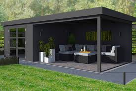 This single carport is 6000mm (20ft) long by 3000mm (10ft) wide. Carport With Flat Roof From Roomoutdoors Ireland