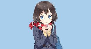 I have the same hair and eyes of brown and it really isn't much of an issue if you know how to take care of yourself. Hd Wallpaper Anime Original Bag Blue Eyes Brown Hair Girl Original Anime Wallpaper Flare