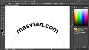 Cara buat design hitam putih di adobe illustrator. Cara Membuat Teks Melengkung Di Illustrator Mas Vian