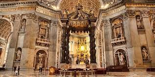 The papal basilica of saint peter in the vatican, or simply saint peter's basilica, is a church built in the renaissance style located in vatican city, the papal enclave that is within the city of rome. Travel To Rome And Visit St Peter S Basilica On A Amazing Christian Tour To The Vatican