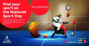 Celebrating the national sports day highlights the role that sport plays a factor in creating a healthy community at both physical and psychological levels. Ooredoo To Host Nsd Event At Mia Park The Peninsula Qatar