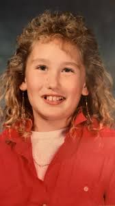 Found another Midwestern-mom-looked-40-when-she-was-10 photo, and  midwestern sister 😂 Getting ready to perform at the Miss Frazee Pageant