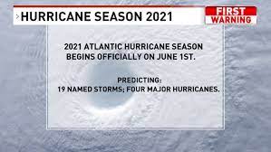 National hurricane center took over observational responsibilities. Noaa Releases Hurricane Names For 2021 Season Which Begins June 1st Wrgt