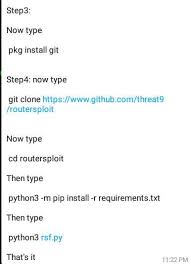 You can install the routersploit hacking tool in termux. How To Hack Hacking Courses Commands For Termux Hacking Facebook