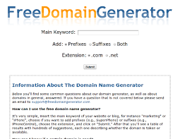 Domain Name Generator Domain Name Generator Name Generator Names