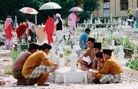 Ziarah kubur dalam islam memang dianjurkan, tujuanya adalah mendoakan mereka yang telah meninggal agar diampuni dosanya. Ziarah Kubur Keluarga Pada Pagi Raya