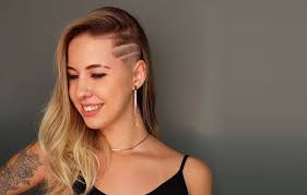 Mix it with bright violet highlights or wear leather cloths to make the contrast even more visible. Shaved Hairstyles For Women Trend Of 2020 Wedding See