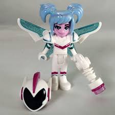 1 Lego Minifigure Sweet Mayhem With Helmet And Weapon Lego Minifigures Mini Figures Lego Challenge