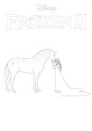 She lives in the palace in complete isolation so that her subjects and especially. Frozen 2 Elsa And Nokk Coloring Page Free Frozen Ii Coloring Pictures Coloring1 Com