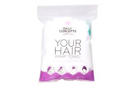 After washing your hair, wrap your hair with the fast drying hair towel right away. Daily Concepts Hair Towel Wrap Fabfitfun