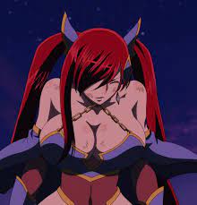 Fairy tail erza boobs