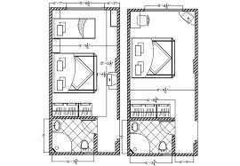 To be even more precise with your plan, you can also specify the length, width, and height of your walls and give each room a name (e.g., kitchen, living room, jack's room, etc.). Bedroom Interior Design 2d View Cadbull