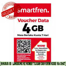 Smartfren sendiri memiliki berbagai jenis kuota dari 1gb hingga semakin banyak dan mencapai 30gb. Via Chat Voucher Smartfren 4gb 7 Hari Isi Ulang Kuota Internet Data Smart Gsm Shopee Indonesia