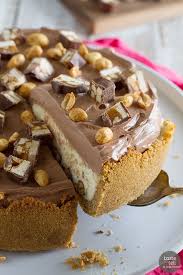 snickers cheesecake recipe snickers cheesecake chocolate desserts desserts