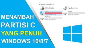 Tetapi ketika anda membeli komputer atau laptop, biasanya ukuran partisi untuk c hanya 100 gb. Cara Menambah Kapasitas Partisi C Window 10 Youtube