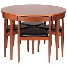 Shop with afterpay on eligible items. Mid Century Modern Dining Table And Six Chairs Model Roundette By Frem Rojle Hans Olsen Vinterior