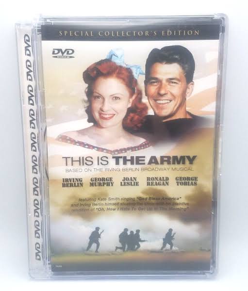 This is the Army 1943 DVD Ronald Reagan Irving Berlin George Murphy Joan  Leslie
