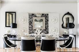 Black and white dining room. 50 Dining Room Decor Ideas How To Use Black Color In A Stylish Way