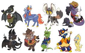 Art and World Building — the rest of my neopets finished designs(at  least...