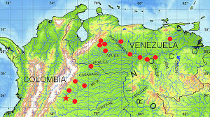 What is happening in venezuela, colombia and the guianas in 1837ce. Map Of Northern South America Colombia And Venezuela Showing Capture Download Scientific Diagram