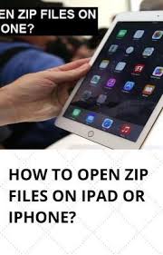 How To Open Zip Files On Ipad Or Iphone Open Zip Iphone Ipad