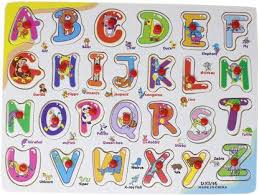 Endlich mehrfarbige schriften plotten ♥ wer kennt das nicht: Grabdeal Wooden Capital Letters Alphabets A To Z And 0 To 9 Numbers Puzzle Board For Kids Colorful Learning Educational Board For Kids With Knobs Educational Learning Wooden Board Tray Wooden Capital