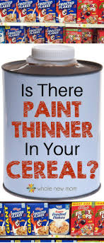 Food and drug administration as the source is appreciated but not required. Trisodium Phosphate In Cereal Is It A Danger Whole New Mom