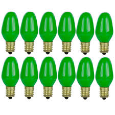 Green Light Bulbs Lighting The Home Depot