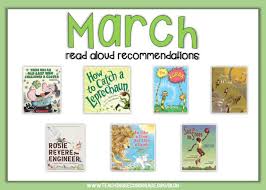 Help kids develop a solid vocabulary that includes words, phrases. March Read Aloud Book Recommendations For Your Classroom