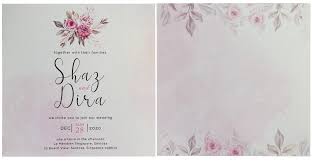 36 design kad kahwin yang simple menarik. Wedding Card Design Kad Kahwin 2020 Collection Violett Eleonie Wedding