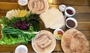 bánh tráng cuốn thịt heo Đà Nẵng