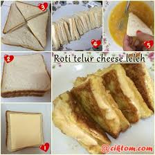 Kalau boleh nak yang senang buat, mudah pek dan senang nak hidang. Resepi Roti Telur Cheese Leleh Mudah Dan Cepat Ciktom