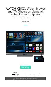 Watch Kbox Watch Movies And Tv Shows On Demand Without A Subscription Webstreaming Movies And Tv Shows For Free 349 99 Movies To Watch Movies And Tv Shows Tv Shows